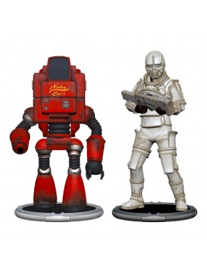 Figuras Fallout Nukatron y Synth en set de PVC 7 cm