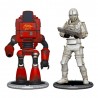 Fallout Pack de 2 Figuras Set B Nukatron & Synth PVC 7 cm