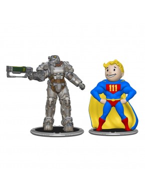 Figuras de Fallout T-60 y Vault Boy Power de 7 cm