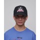 Gorra negra con logo de Sasuke de Naruto Shippuden