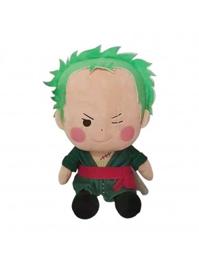 Peluche suave de Roronoa Zoro de One Piece