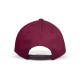 Casquette de baseball bordeaux avec Évoli brodé