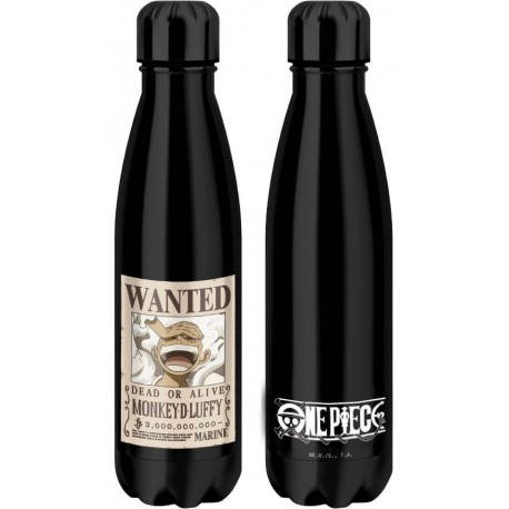 Bouteille thermo One Piece Luffy avec design Gear 5