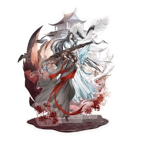 Figura acrílica de Wei Wuxian y Lan Wangji.