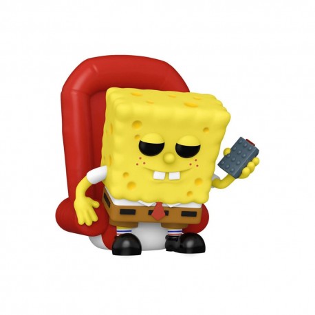 Figura de vinilo de SpongeBob en sillón, edición POP!