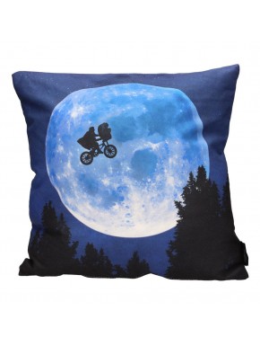 Almohada E.T. el Extraterrestre con diseño de luna