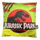 Almohada de Jurassic Park con diseño de logo del coche