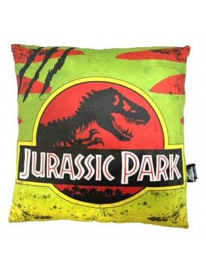Almohada de Jurassic Park con diseño de logo del coche