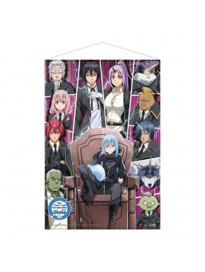 Póster de tela de That Time I Got Reincarnated as a Slime, personajes S2
