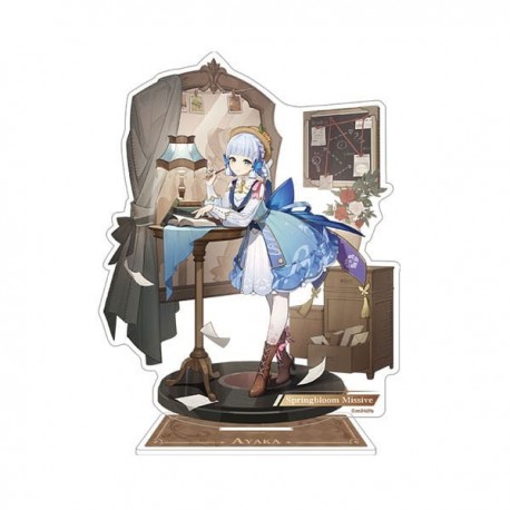 Diorama en acrylique de Kamisato Ayaka de Genshin Impact