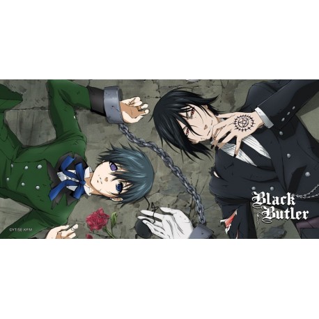 Alfombrilla XXL Black Butler con Ciel y Sebastian