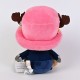 Peluche Chopper x Sanji de One Piece, 25 cm, poliéster rosa y azul