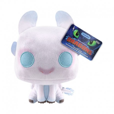 Peluche Light Fury de Funko de 18 cm