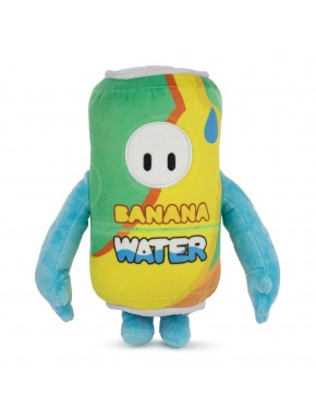 Peluche Fall Guys Banana Water, 30 cm, colores verde, azul y amarillo