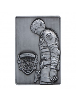 Resident Evil 2 ingot with image of Leon Kennedy