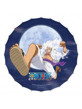 Parasol de papel One Piece con Luffy Gear 5th