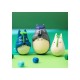 Figurine Mid Totoro avec feuille de 6 cm