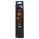 Vade escolar y posavasos de Batman en rojo y negro