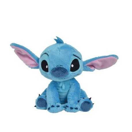 Peluche azul de Stitch de 25 cm con orejas grandes
