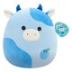 Peluche Squishmallows Blueberry Cow azul de 30 cm