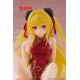 Statue To Love Ru Darkness Golden Darkness avec robe chinoise