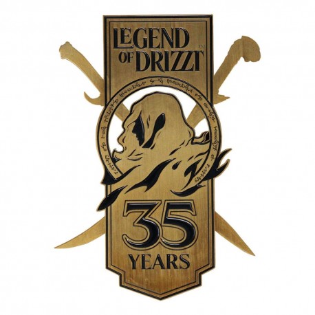 Lingote 35 anos Dungeons & Dragons Legend of Drizzt