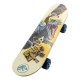 Mini skateboard Jurassic World 43 cm par Joy Toy avec dinosaure.