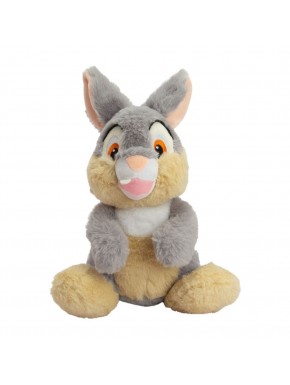 Peluche oficial Disney de Thumper, 25 cm, colores gris y beige