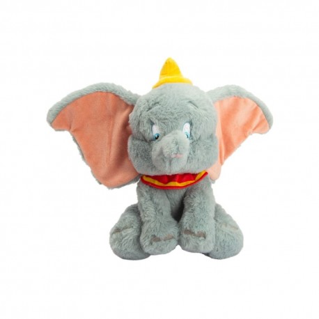 Peluche Disney Dumbo 25 cm con orejas rosadas