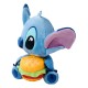 Peluche Stitch de 25 cm con hamburguesa