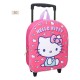 Mochila Hello Kitty 3D Trolley rosa