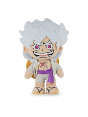 Figura de peluche Luffy Gear 5 de One Piece, edición limitada 3D