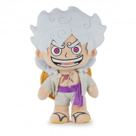 Figura de peluche Luffy Gear 5 de One Piece, edición limitada 3D
