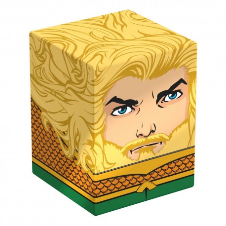 Caja coleccionable Squaroes Aquaman JL007 con diseño cuadrado