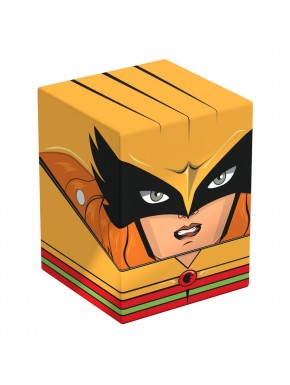 Caja coleccionable Hawkgirl DC para almacenamiento de cartas