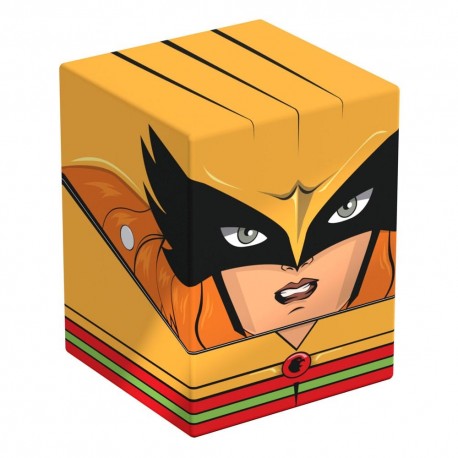 Boîte de rangement de cartes de collection Hawkgirl DC
