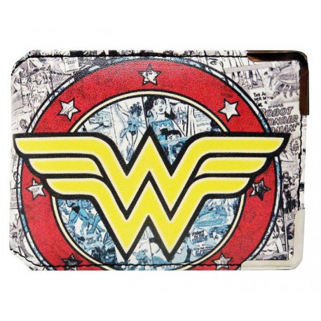 Cartera Wonder Woman Logo Vintage