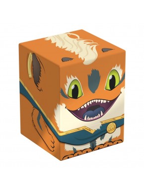 Caja coleccionable naranja de Magic: The Gathering.