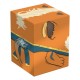 Caja coleccionable naranja de Magic: The Gathering.