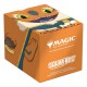 Caja coleccionable naranja de Magic: The Gathering.