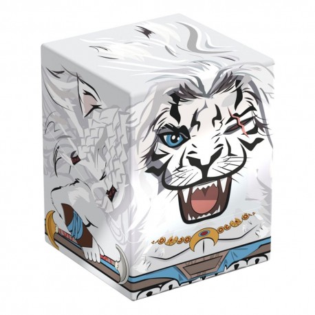 Caja coleccionable Ajani para cartas Magic.