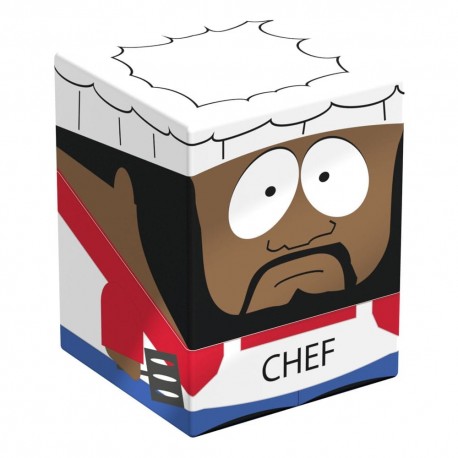 Caja coleccionable Chef de South Park™ con diseño cuadrado.