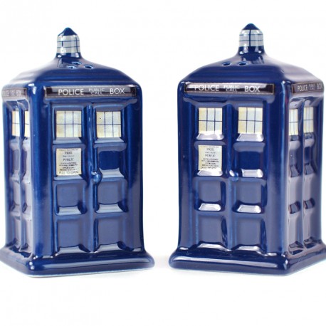 Salero y Pimentero Doctor Who Tardis