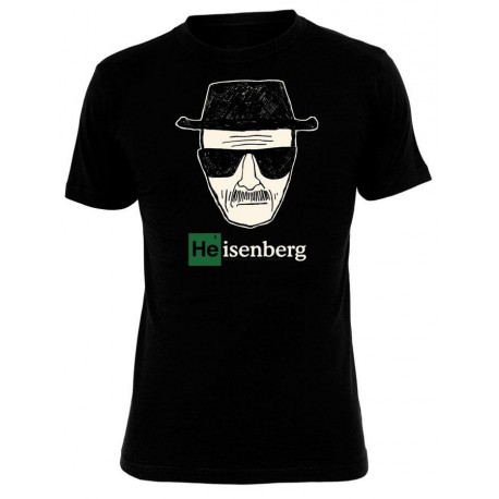 T-shirt Breaking Bad Heisenberg nero