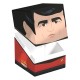 Caja Coleccionable Scotty Star Trek, rojo, negro y dorado