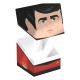 Caja Coleccionable Scotty Star Trek, rojo, negro y dorado