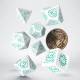 Pack de dados Ciri The Witcher, diseño verde menta
