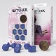 The Witcher Pack de Dados Dandelion en púrpura y azul