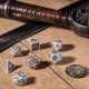 Pack de dados The Witcher Geralt con medallón de Geralt