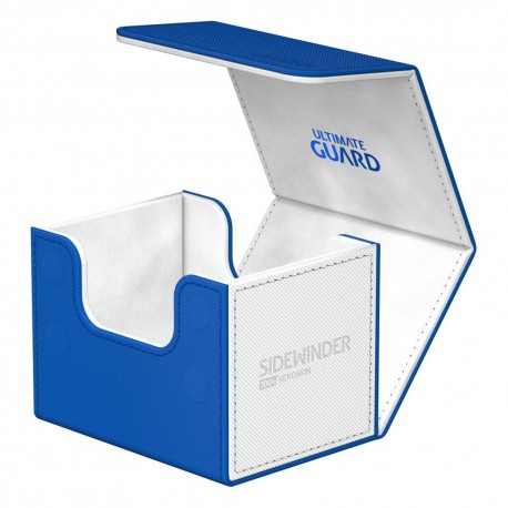 Estojo de cartas Ultimate Guard azul e branco